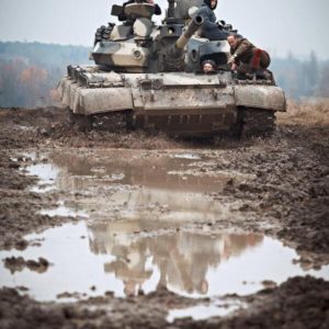 Řízení bojového tanku