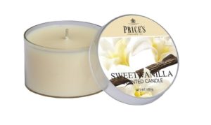 Price´s FRAGRANCE vonné svíčky Sladká vanilka 123g 3ks