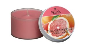 Price´s FRAGRANCE vonné svíčky Růžový grapefruit 123g 3ks