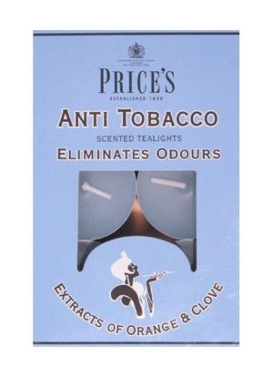 Price´s FRESH AIR vonné čajové svíčky Anti tobacco 30ks