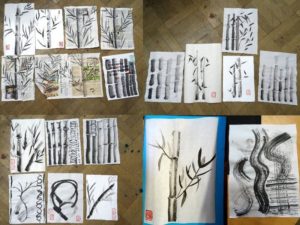 Tajemství kaligrafie – malba čínskou tuší – Praha 3