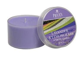 Price´s FRAGRANCE vonné svíčky Levandule&Lemongrass 123g 3ks