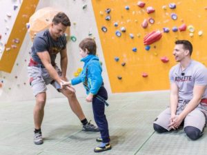 Individuální lekce lezení na stěně pro děti