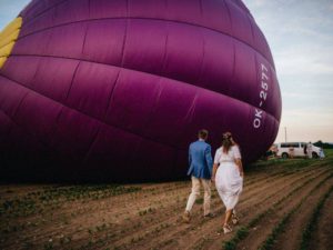 Svatba v balónu