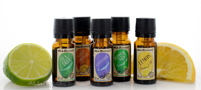 Lavender essential oil, 10 ml, in glass - obalové zásoby