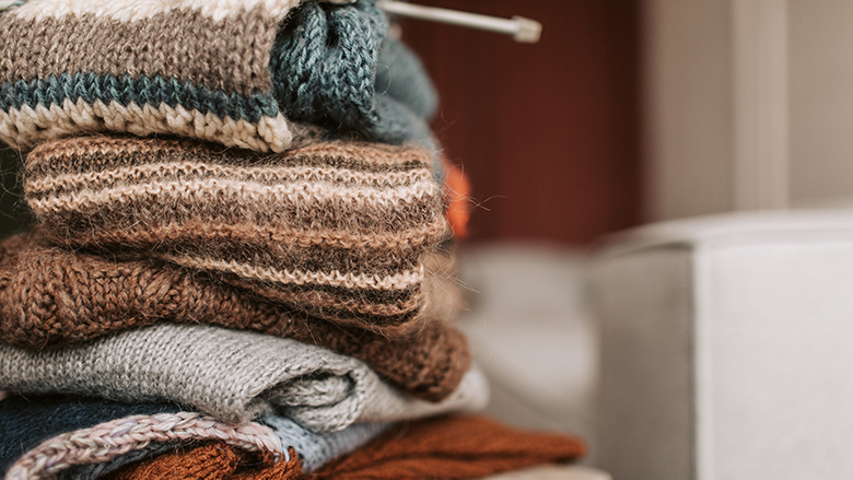 Fotografie: pletené pánské svetry
