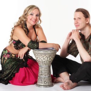 Orientální břišní tance - DRUM SOLO s bubeníkem