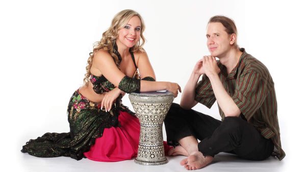 Orientální břišní tance - DRUM SOLO s bubeníkem