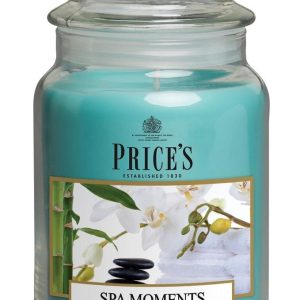 PRICE´S MAXI svíčka ve skle Spa moments, hoření 150h