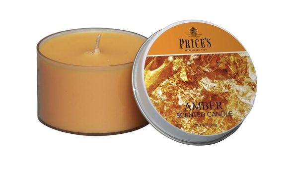 Price´s FRAGRANCE vonné svíčky Smyslný jantar 123g 3ks - Obrázek 2