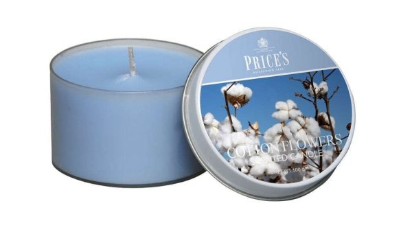 Price´s FRAGRANCE vonné svíčky Nádech hebké bavlny 123g 3ks - Obrázek 2