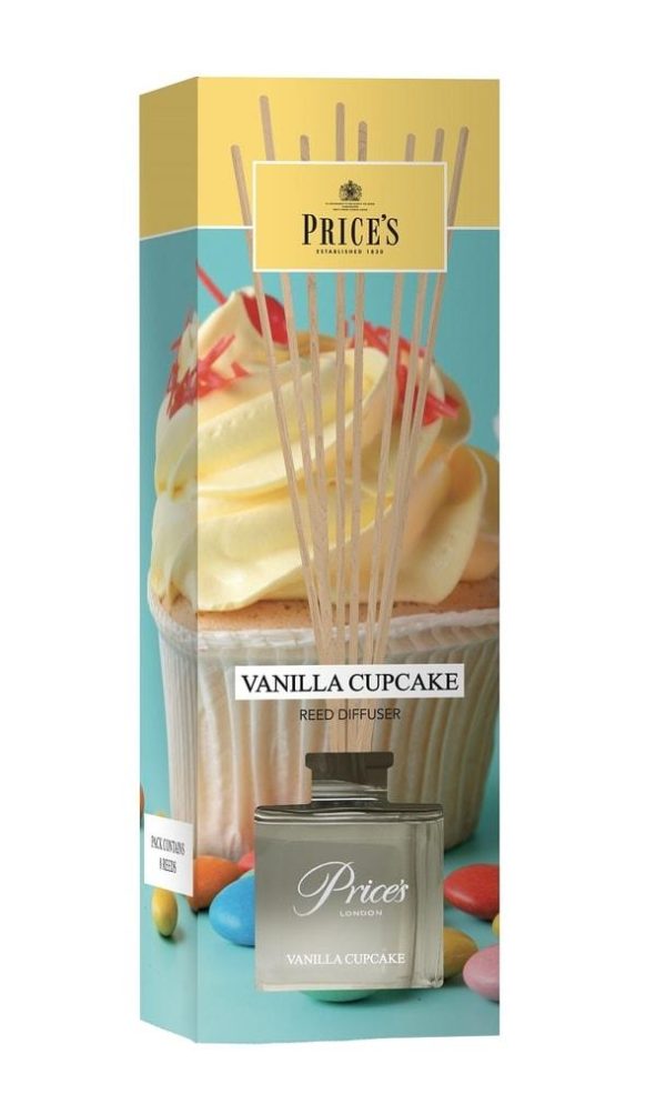 Price´s FRAGRANCE vonný difuzér Vanilkový cupcake 100ml - Obrázek 3