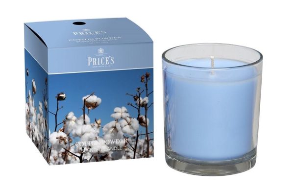 Price´s FRAGRANCE vonná svíčka ve skle Nádech hebké bavlny 350g - Obrázek 3