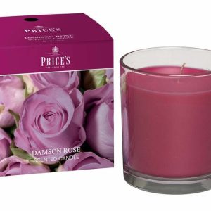Price´s FRAGRANCE vonná svíčka ve skle Purpurová růže 350g
