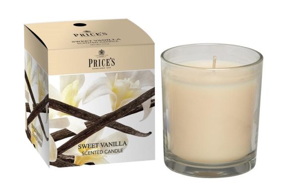 Price´s FRAGRANCE vonná svíčka ve skle Sladká vanilka 350g - Obrázek 2