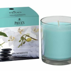 Price´s FRAGRANCE vonná svíčka ve skle Spa moments 350g