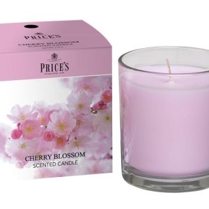 Price´s FRAGRANCE vonná svíčka ve skle Višňový květ 350g