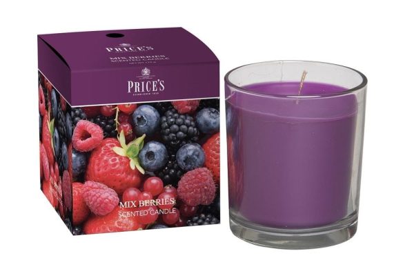 Price´s FRAGRANCE vonná svíčka ve skle Voňavé lesní plody 350g - Obrázek 3