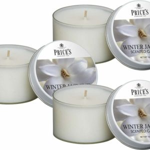 Price´s FRAGRANCE vonné svíčky Zimní jasmín 123g 3ks