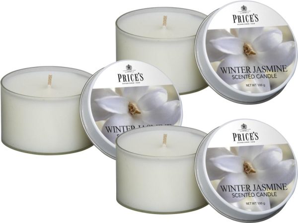 Price´s FRAGRANCE vonné svíčky Zimní jasmín 123g 3ks - Obrázek 5
