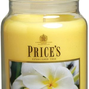 PRICE´S MAXI svíčka ve skle Frangipani, hoření 150h