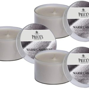 Price´s FRAGRANCE vonné svíčky Hřejivý kašmír 123g 3ks