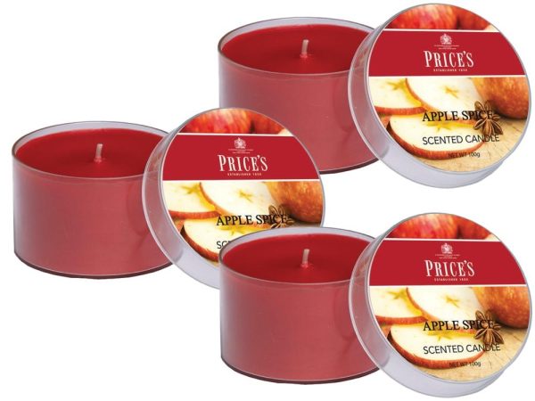Price´s FRAGRANCE vonné svíčky Jablko & Koření 123g 3ks