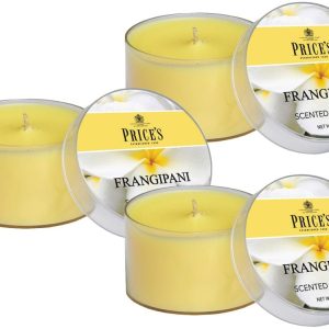 Price´s FRAGRANCE vonné svíčky Frangipani 123g 3ks