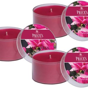 Price´s FRAGRANCE vonné svíčky Magnólie 123g 3ks