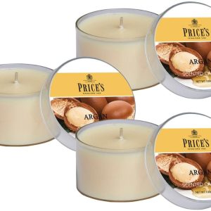 Price´s FRAGRANCE vonné svíčky Argan 123g 3ks
