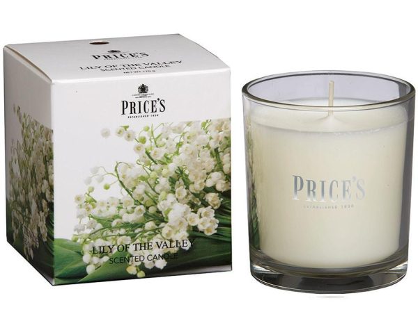 Price´s FRAGRANCE vonná svíčka ve skle Konvalinka 350g