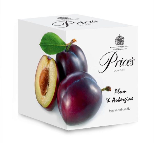 Price´s LIMITOVANÁ EDICE vonná svíčka ve skle Švestka & sladký lilek 350g - Obrázek 4
