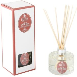 Price´s SIGNATURE vonný difuzér Lilie & santálové dřevo 250ml