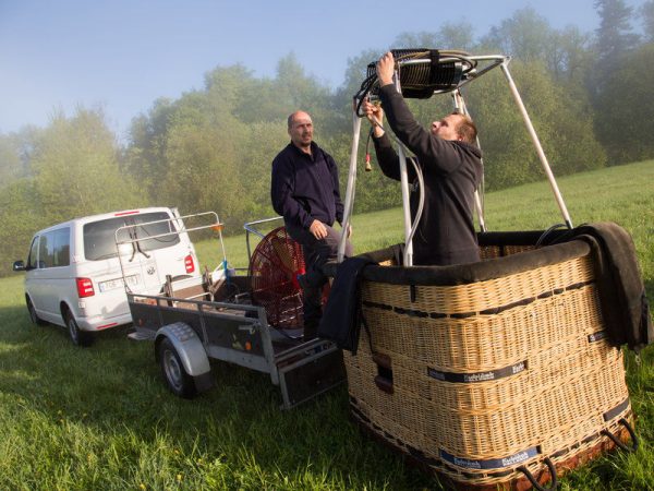 Pilotem balónu na zkoušku