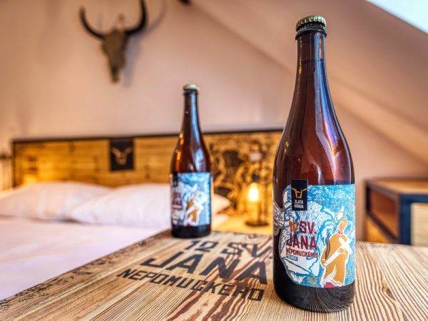Pivní hotel Zlatá kráva - pípa na pokoji + pivní lázně a wellness - Obrázek 3