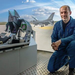 Simulátor stíhačky F16