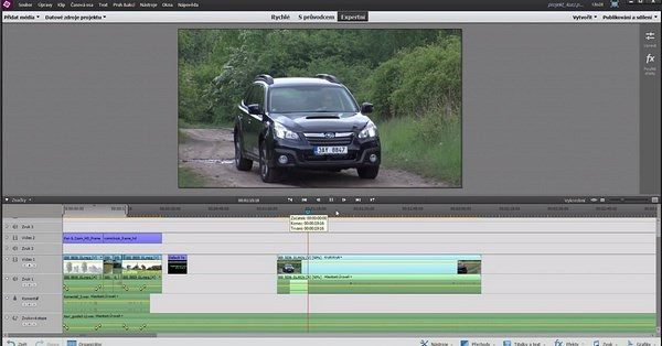 Střih videa v Adobe Premiere Elements 2013 - Obrázek 2