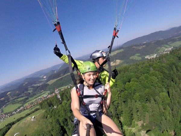 Tandemový paragliding - termický let - Obrázek 8